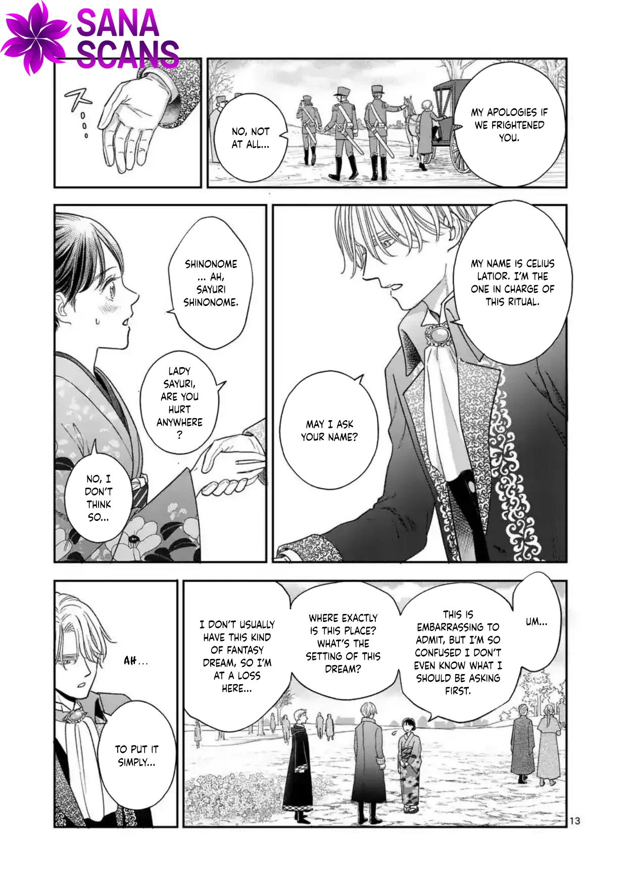 Got summoned to another world by accident, so I’ll just make Japanese sweets. Chapter 1 Page 13